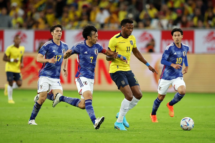 Ecuador demuestra buen funcionamiento, pero sigue sin gol y empata ante Japón