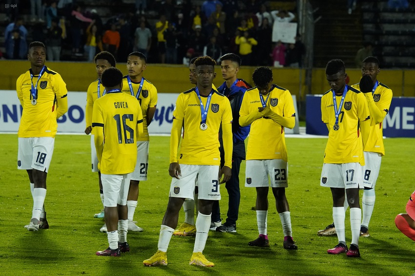 Ecuador iguala frente a Venezuela y se queda con el subcampeonato