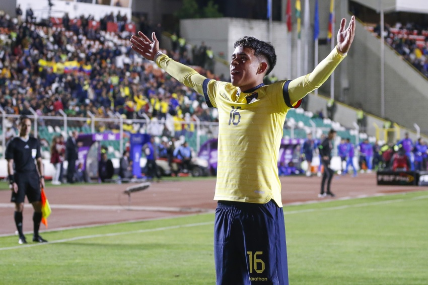 Kendry Páez, el goleador más joven en la historia de las eliminatorias sudamericanas