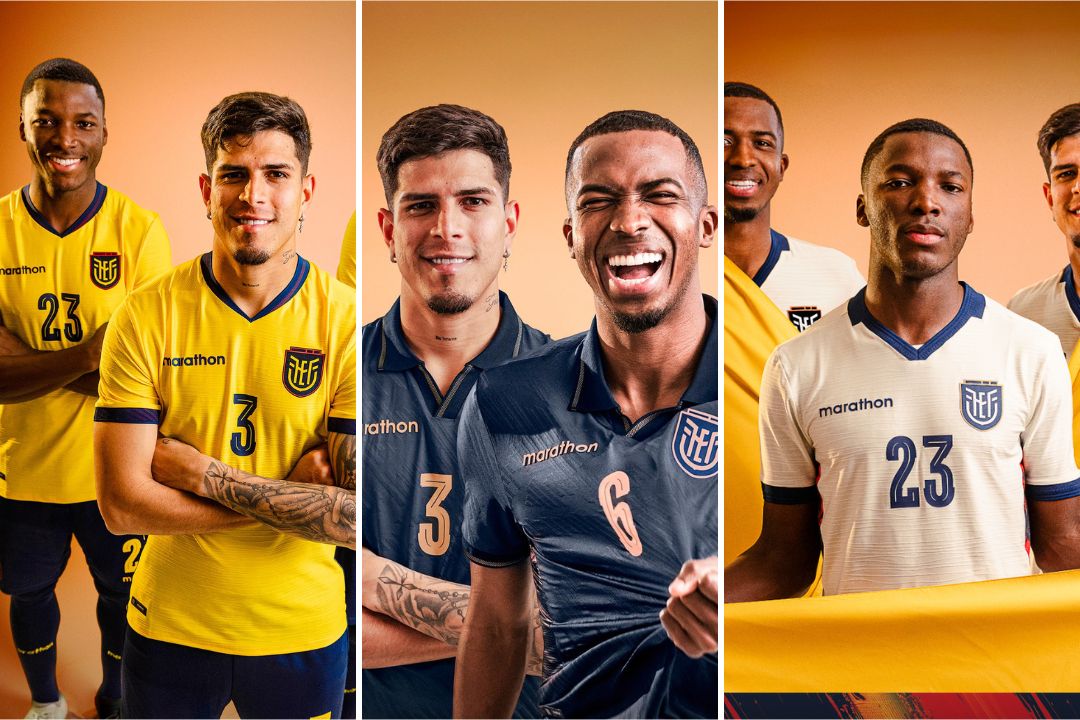 Ecuador presenta sus nuevos uniformes para disputar el Mundial 2026