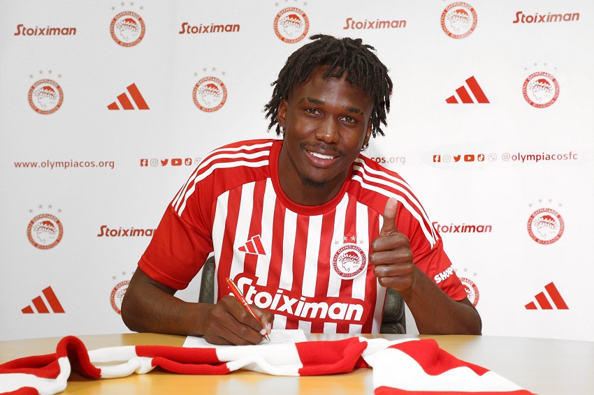 Jackson Porozo encara un nuevo desafío al firmar por el Olympiacos