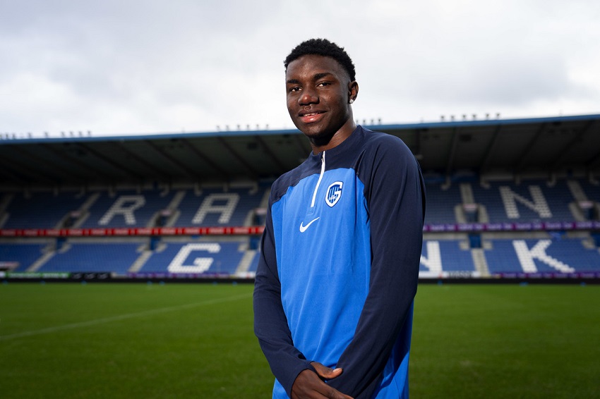 Alfred Caicedo, prometedor defensa de Aucas, es transferido al Genk