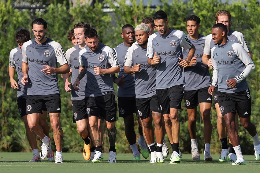 Messi y Busquets se incorporan a los entrenamientos del Inter Miami