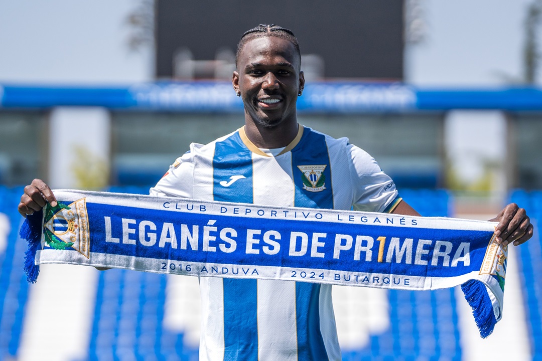 "Va a ser un gran crecimiento personal y futbolístico", indica Jackson Porozo en su presentación en Leganés