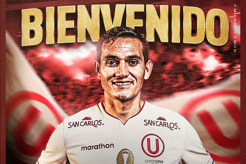 Jairo Vélez deja las filas de César Vallejo y se vincula a Universitario