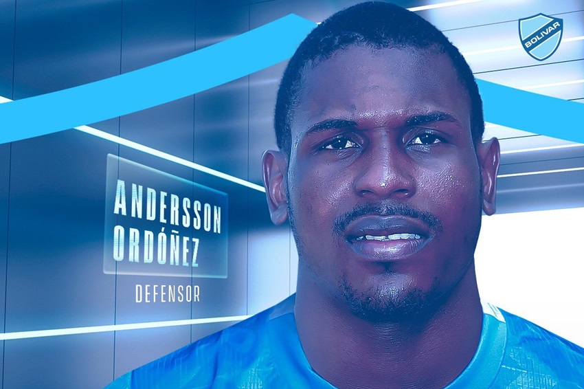 Anderson Ordóñez encara segundo reto en el exterior al vincularse a Bolívar