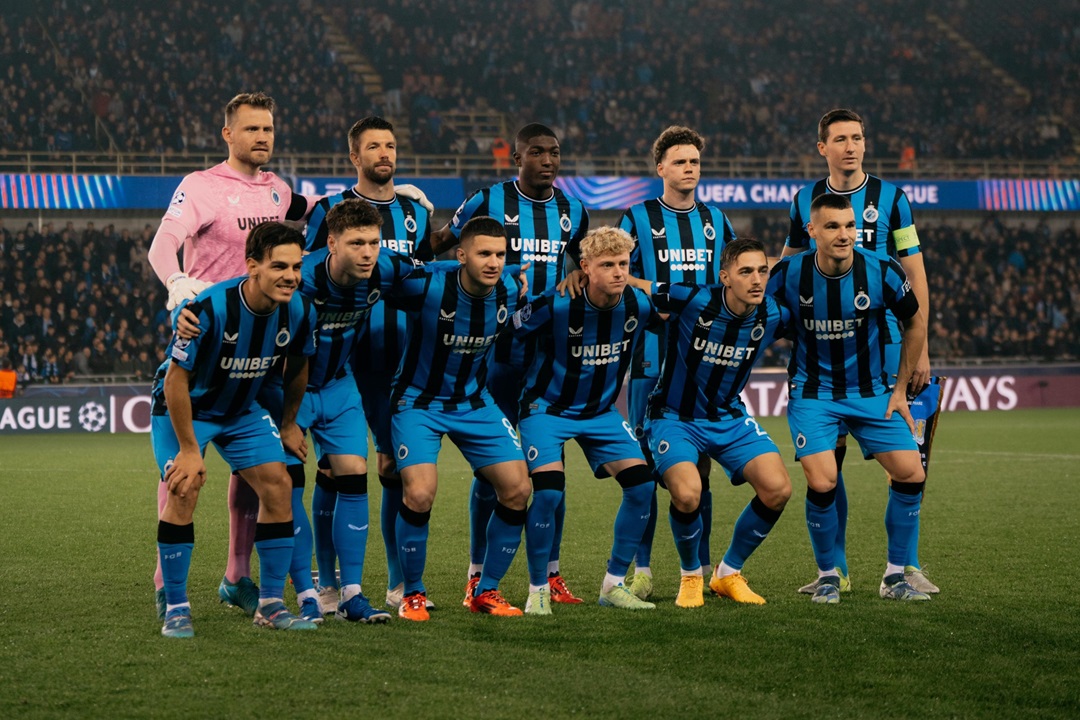 Brujas, con Joel Ordóñez en la titularidad, concreta remontada clave sobre el Sporting Lisboa