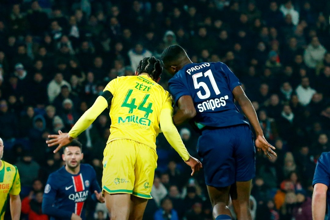 PSG, con Willian Pacho en el rol estelar, cede el empate frente a Nantes