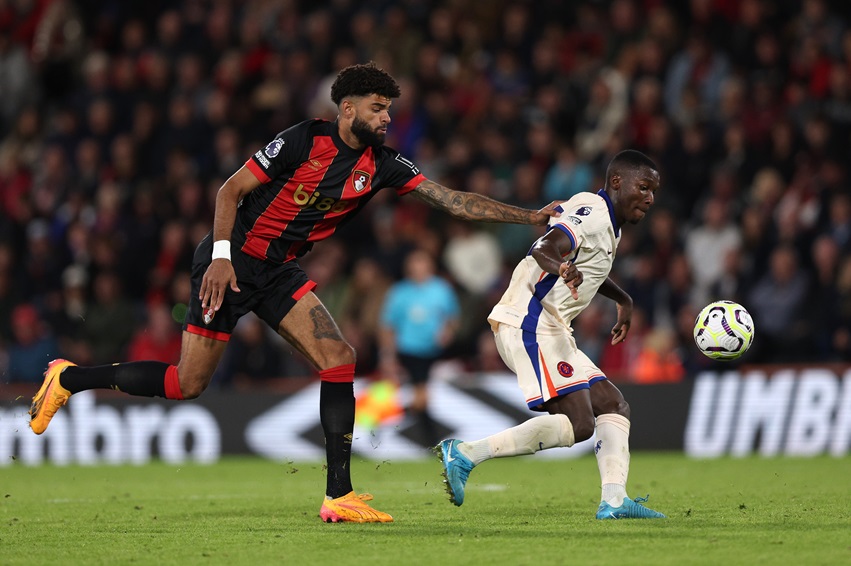 Moisés Caicedo, como capitán del Chelsea, se destaca en el triunfo esforzado contra el Bournemouth