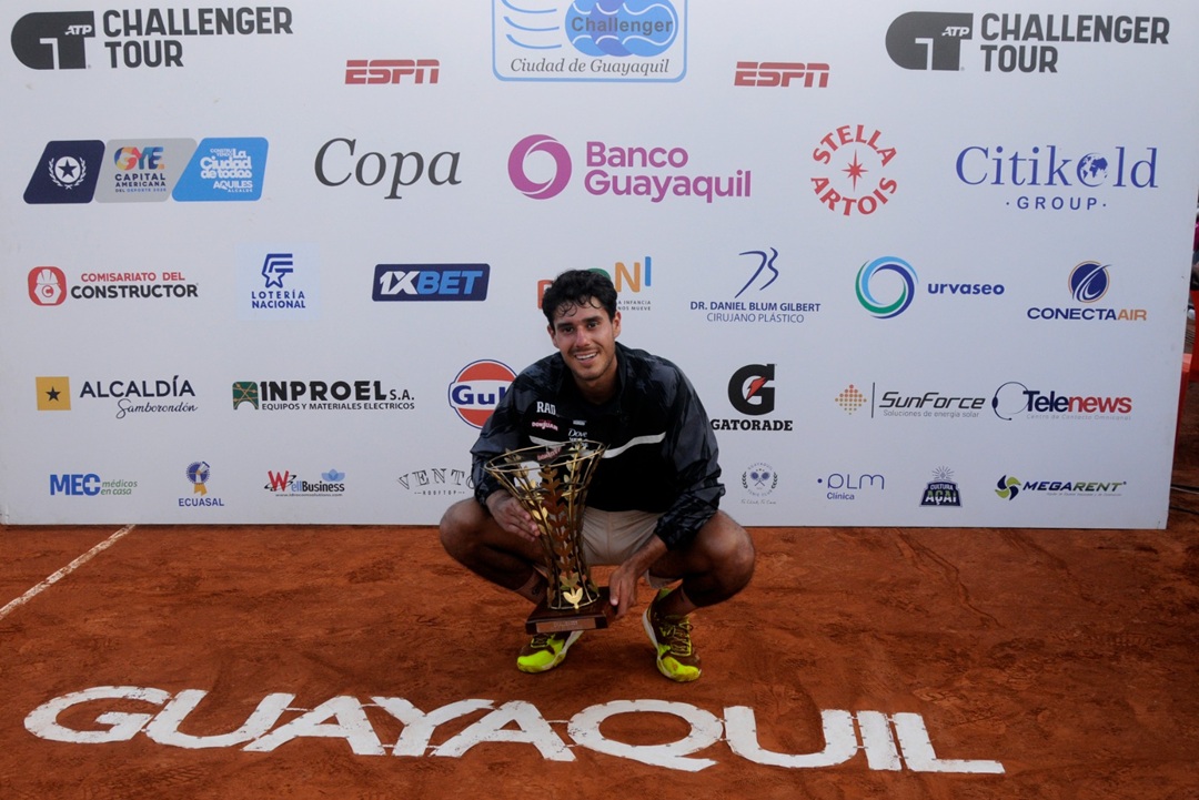 Daniel Vallejo se proclama campeón del Challenger de Guayaquil