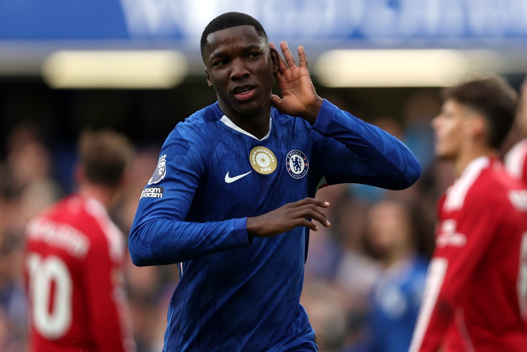 Moisés Caicedo, autor del mejor gol del Chelsea en 2025