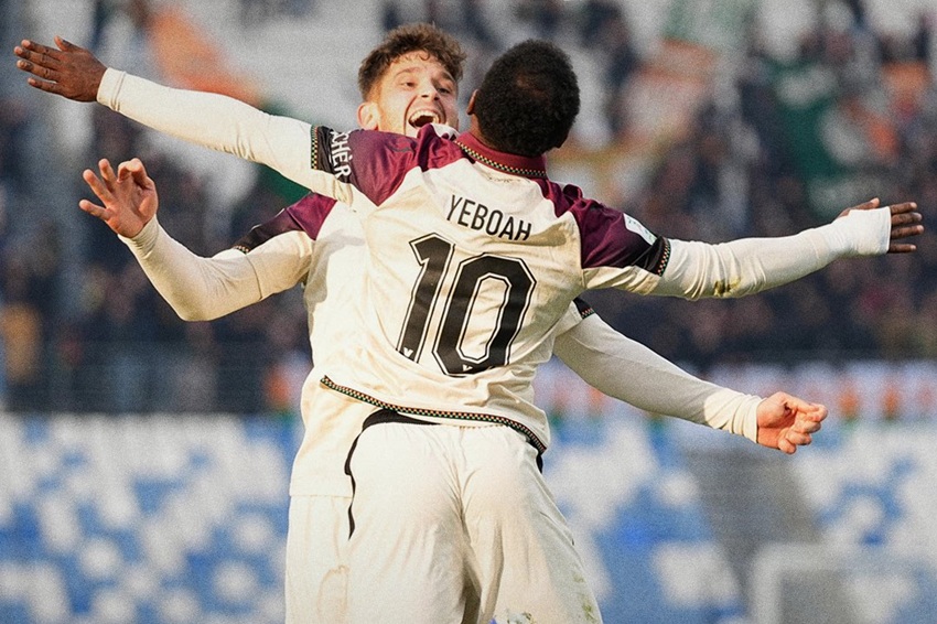 John Yeboah sigue en racha goleadora y anota en la victoria de Venezia contra AC Reggiana