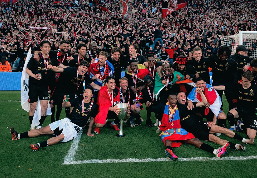 Denil Castillo se consagra campeón con el Midtjylland en la Copa de Dinamarca