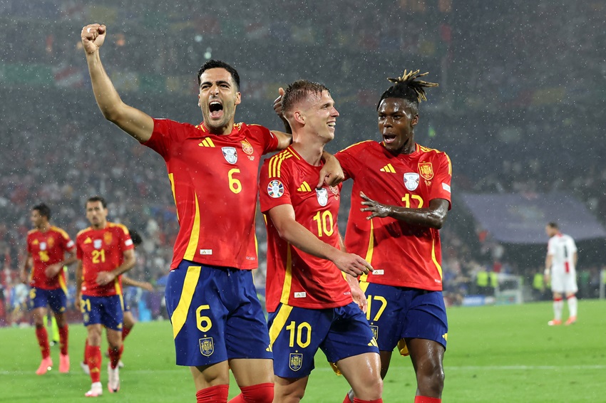 España responde a la adversidad y protagoniza letal remontada sobre Georgia