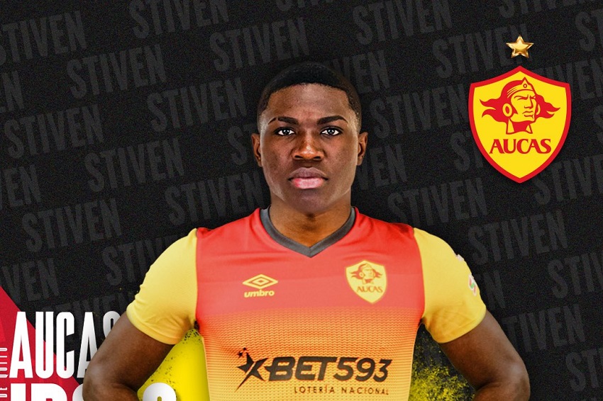 Aucas apuesta por la "velocidad" y "fuerza" del delantero Stiven Plaza