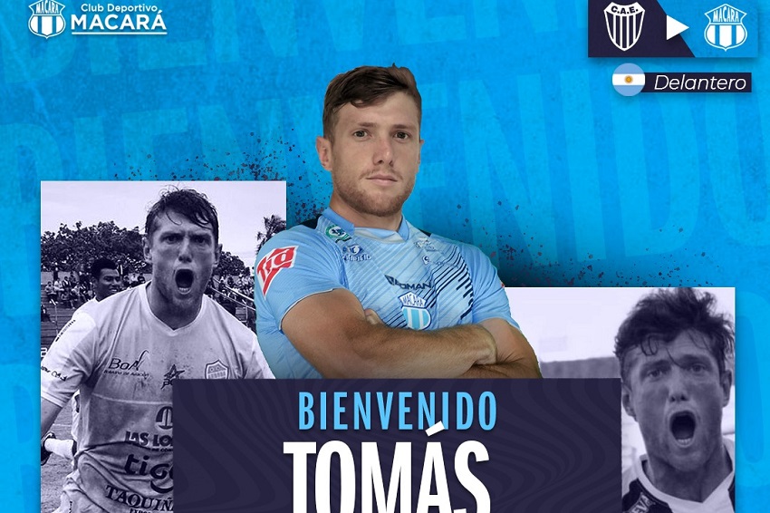 El delantero argentino Tomás Bolzicco es nuevo integrante de Macará