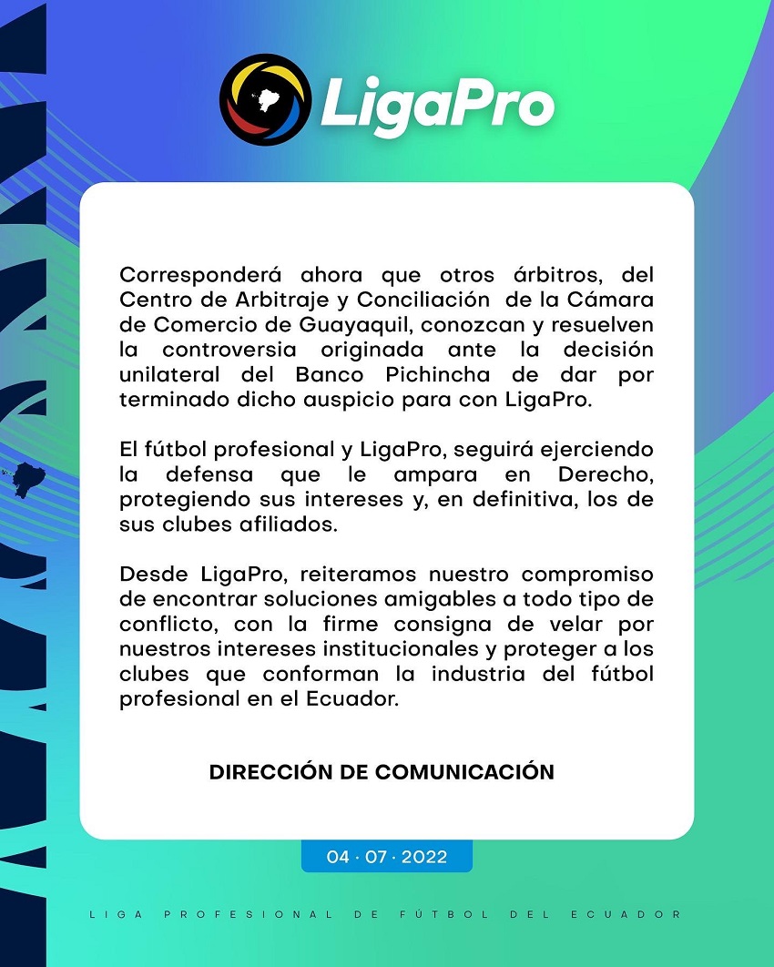 LigaPro Banco Pichincha