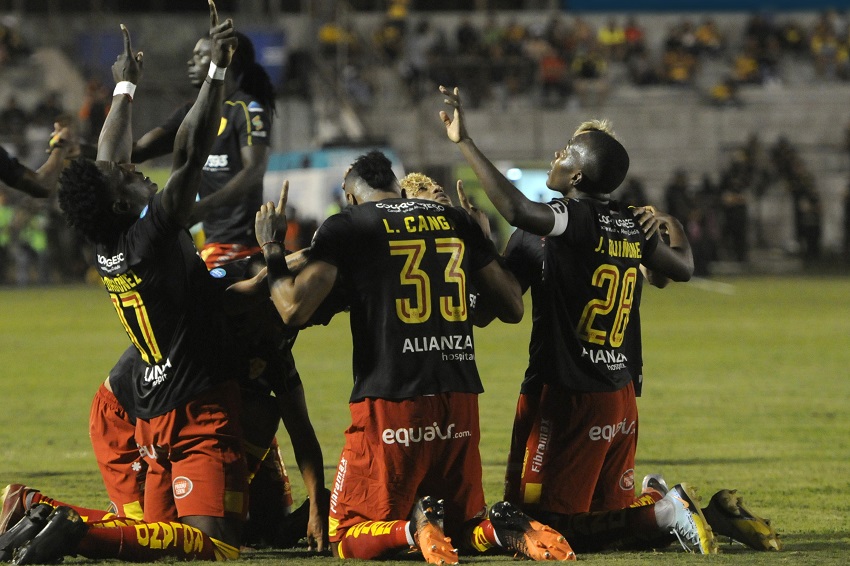 Aucas doblega a Barcelona, acaricia la final y asegura un lugar en Libertadores