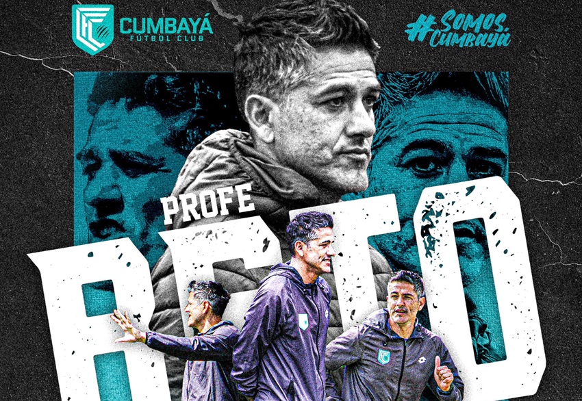 Cumbayá anuncia a Norberto Araujo como su nuevo director técnico