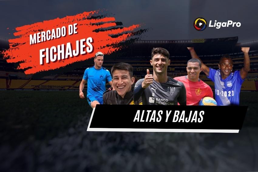 Altas y bajas de los clubes de LigaPro para encarar la temporada 2023