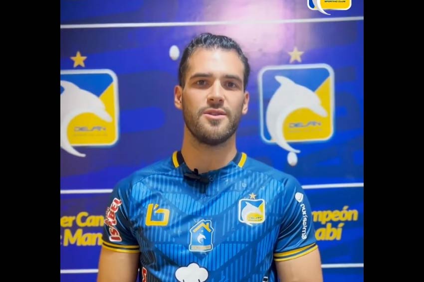 Delfín busca ser "más ofensivo" con el fichaje del argentino Facundo Castelli