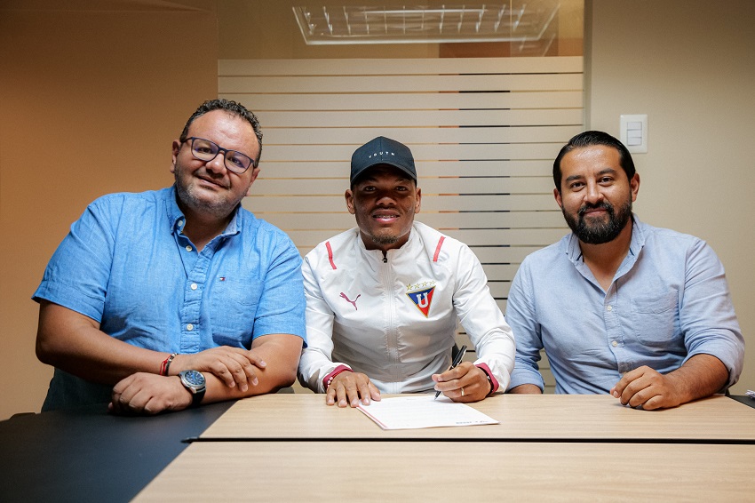 Jefferson Valverde, de gran nivel en El Nacional, se vincula a Liga de Quito