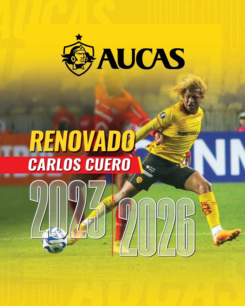 Auca renovación Carlos Cuero