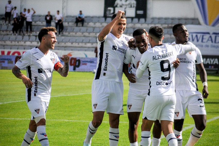 Liga de Quito, con un arrollador poderío ofensivo, golea a Macará