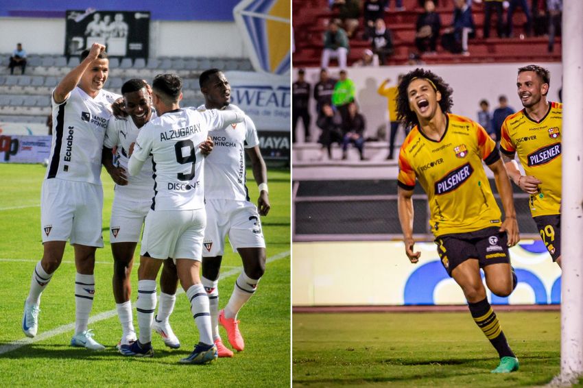 Jugadores de Liga de Quito y Barcelona predominan en el once ideal de la primera fecha de la segunda etapa