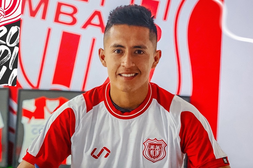 Técnico Universitario oficializa la incorporación de Anderson Naula