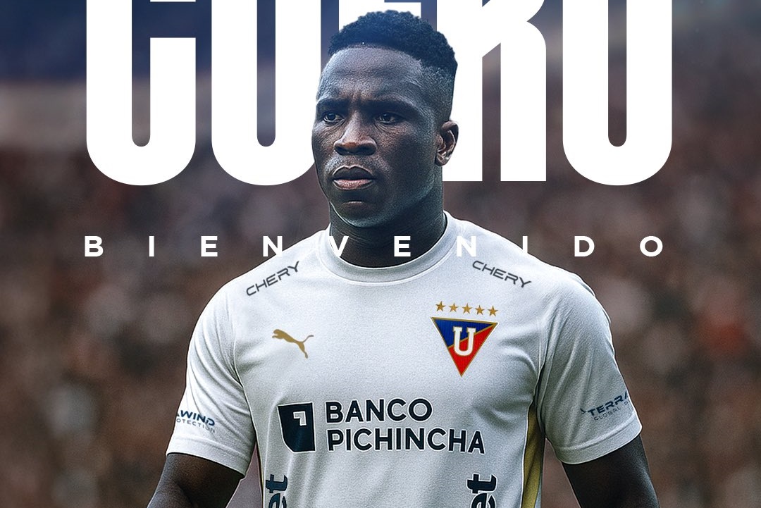 Liga de Quito anuncia la incorporación del lateral Josué Cuero
