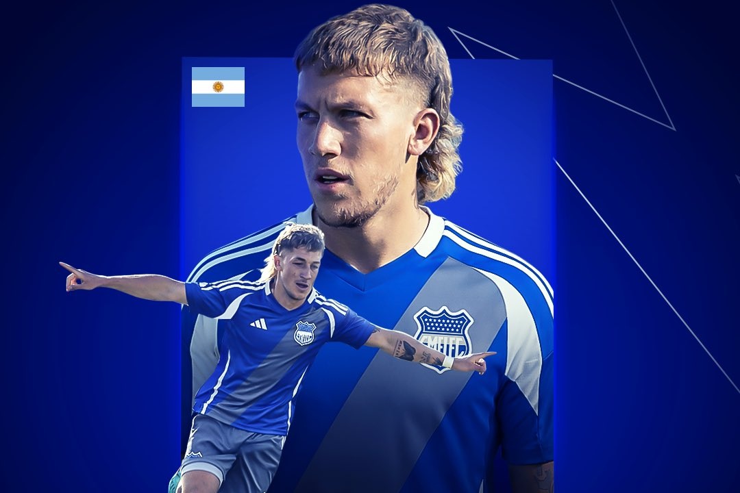 Emelec hace oficial la incorporación del argentino Luca Klimowicz