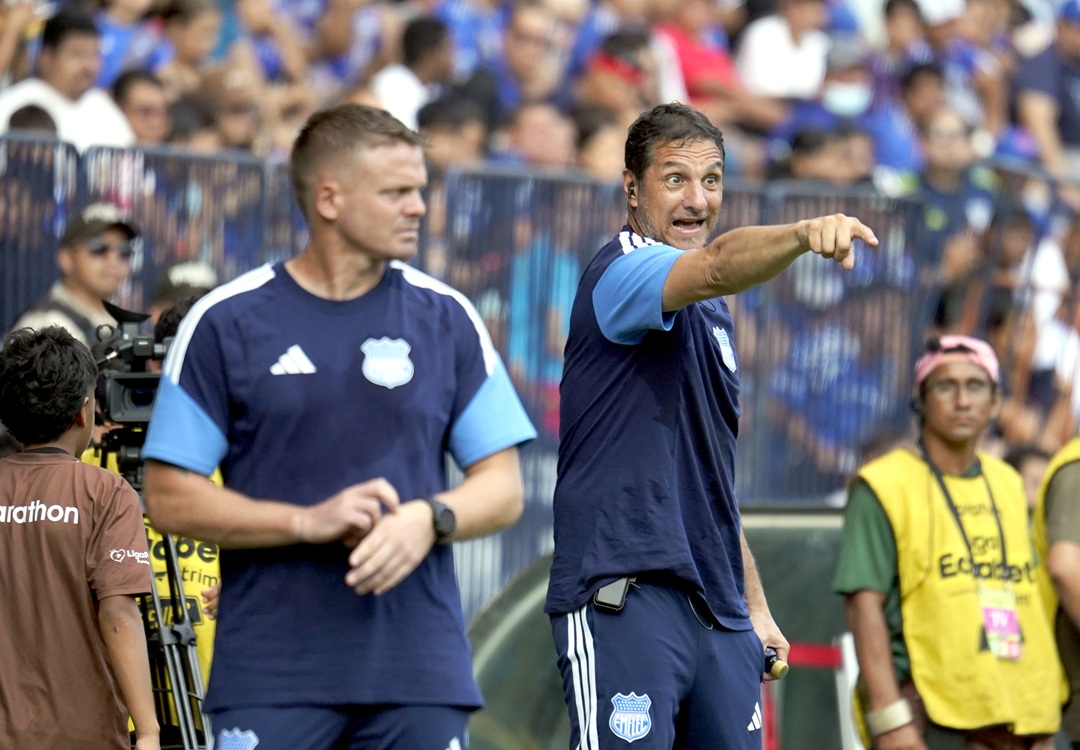 Luis Miguel Escalada respalda continuidad de Cristian Nasuti en Emelec
