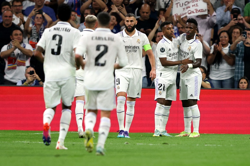 Real Madrid doblega al Shakhtar con goles de Rodrygo y Vinicius