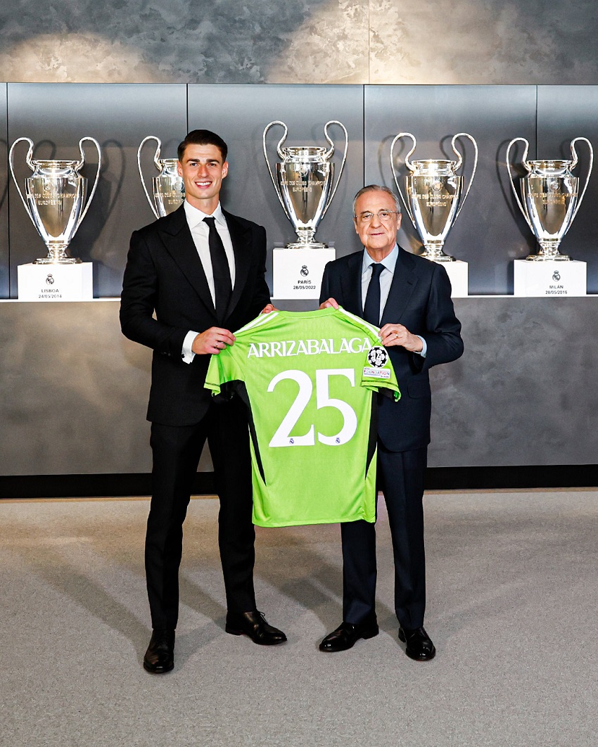 Kepa Arrizabalaga Real Madrid Florentino Pérez