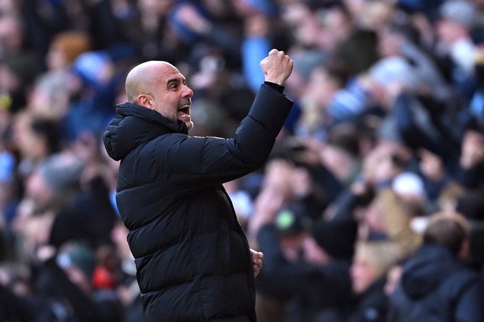 Pep Guardiola: "Mi sensación hoy es que vamos a ganar la Premier League"
