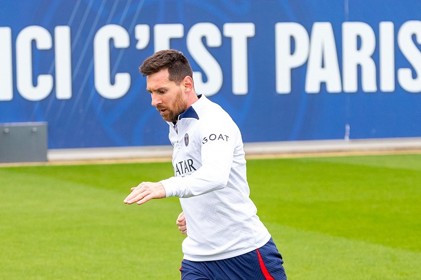 Messi regresa a los entrenamientos con el PSG