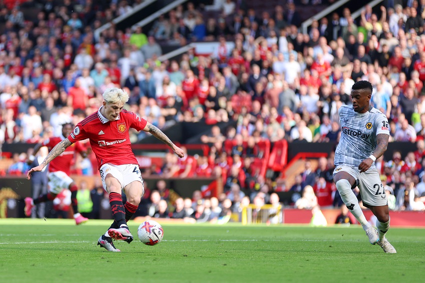 Alejandro Garnacho Manchester United Wolverhampton Premier