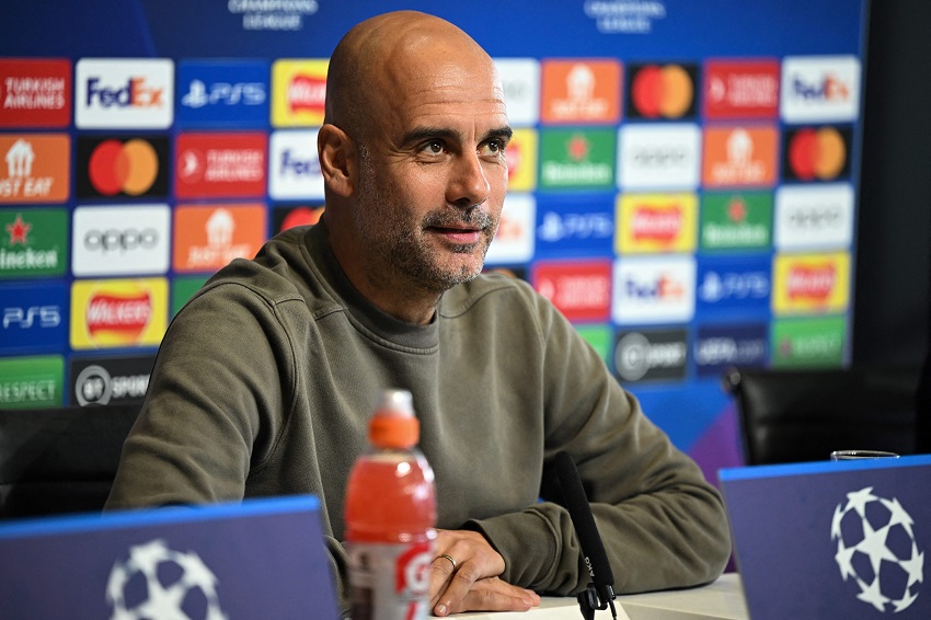 Guardiola Manchester City Champions League