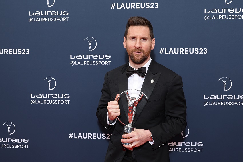 Messi y la selección argentina se imponen en los Premios Laureus