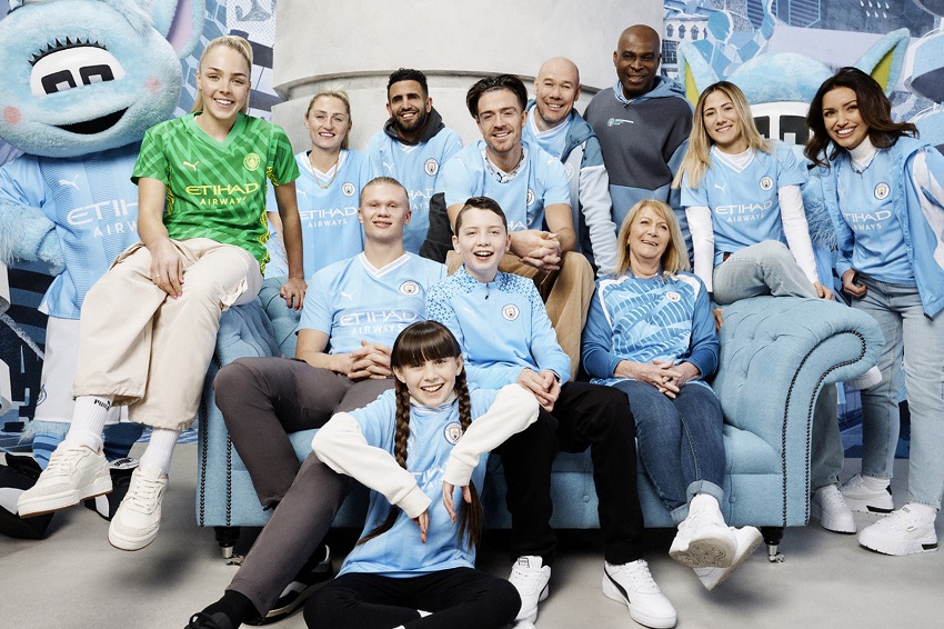 Puma lanza la equipación local del Manchester City de la temporada 2023-2024
