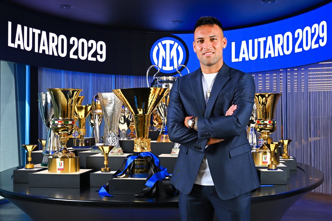 Lautaro Martínez renueva su contrato con el Inter de Milán