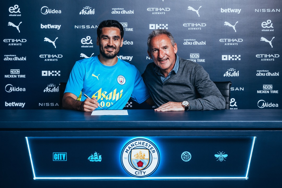 Ilkay Gündogan deja el Barcelona y regresa al Manchester City
