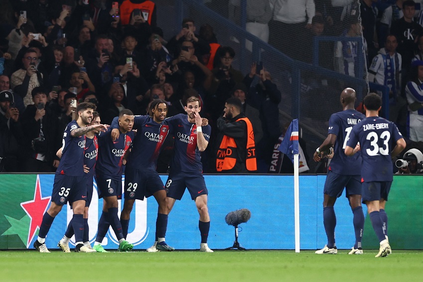 PSG, comandado por Kylian Mbappé, supera a Real Sociedad y da un firme primer paso a cuartos