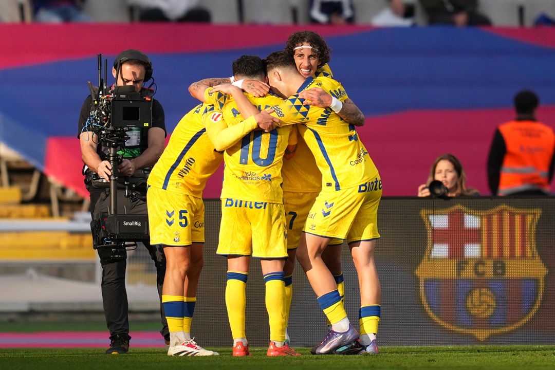 Las Palmas protagoniza gran sorpresa al vencer a domicilio al Barcelona