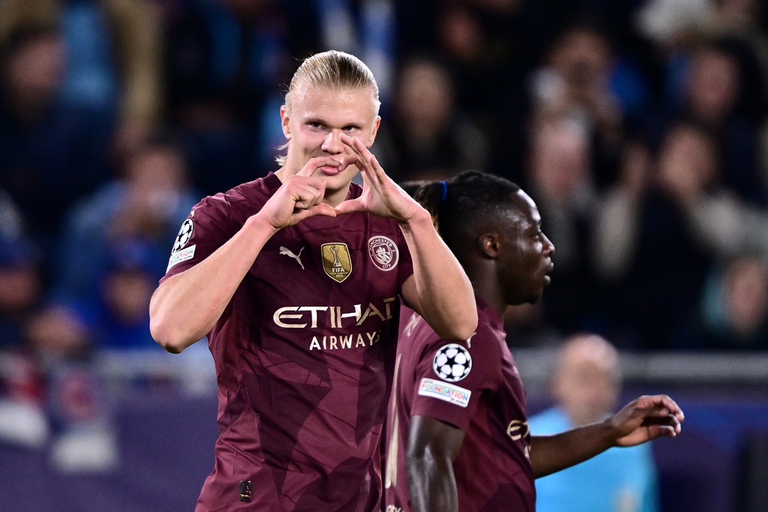 Manchester City impone su fuerza ofensiva y golea al Slovan Bratislava