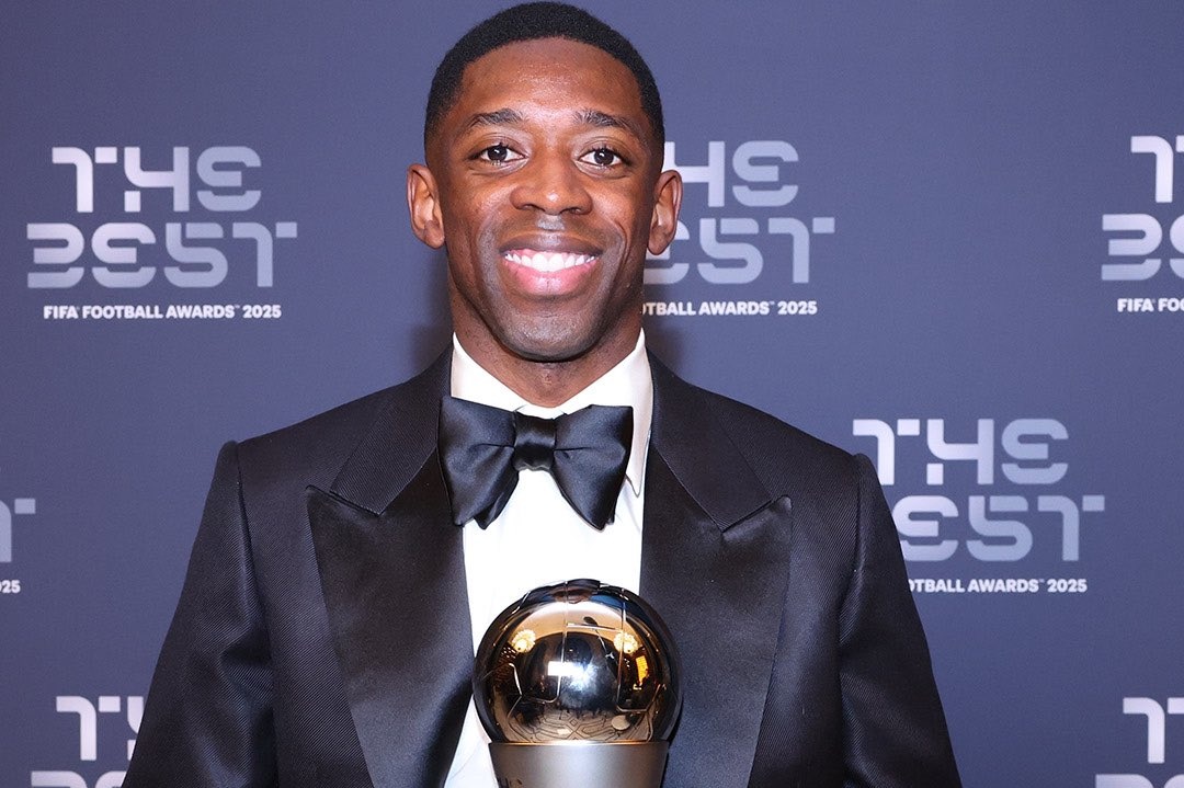 Ousmane Dembélé, ganador del The Best al mejor jugador de la FIFA 2025