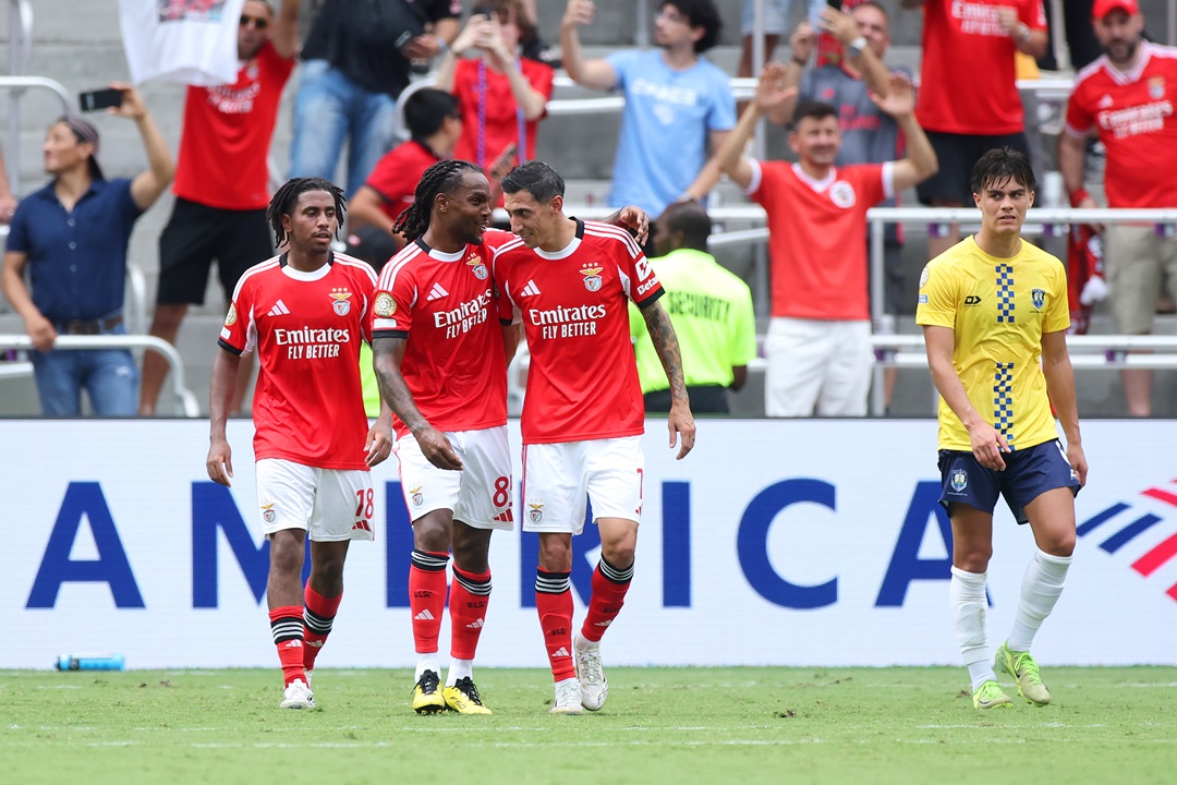 Benfica muestra efectividad en el segundo tiempo para golear al Auckland City