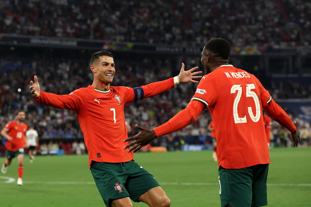 Portugal, con gol de Cristiano Ronaldo, logra remontada frente a Alemania y es finalista de la Nations League