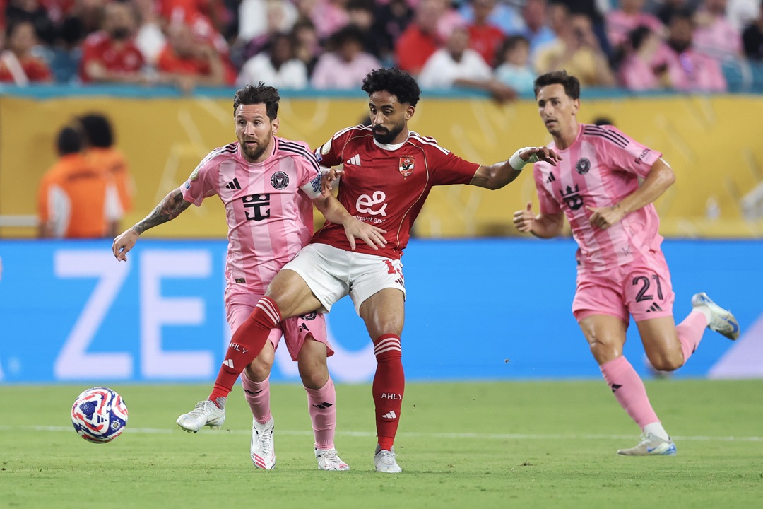 Inter Miami, con Allen Obando entre los suplentes, empata contra Al Ahly en partido inaugural del Mundial de Clubes